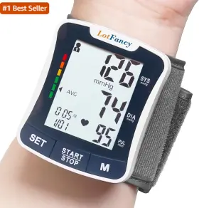 Dbp-2208 11a-1808-n.1 Lotfancy Talking Blood Pressure Monitor Monitors For Home Use B
