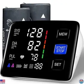B0bhwh6w39 3m Automatic Digital Blood Pressure Monitor With Extra Large Cuff And Backlit Screen