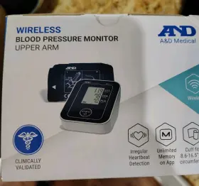 58975 A D A&d Medical Wireless Blood Pressure Monitor. Upper Arm