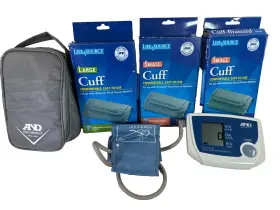 Ua-767 A & D 6452 Lot Of A&d Medical Plus Bt Digital Blood Pressure Monitor And Cuffs
