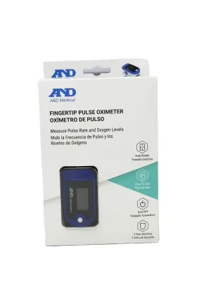 A&d Medical 093764604133 Fingertip Pulse Oximeter