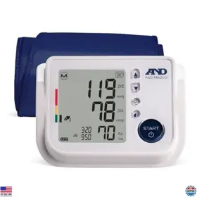 B00a14jtrk A&d Medical Talking Blood Pressure Monitor With Medium Cuff Tricheck And Body Sensor