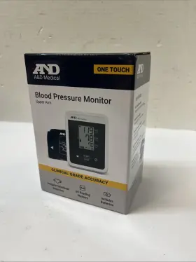 A&d Medical One Touch Sn7350801042 A&d Blood Pressure Monitor Upper Arm Clinical Grade Accuracy