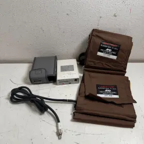 A&d Medical Tm-2430 A&d White Digital Compact Ambulatory Blood Pressure Monitor With 2 Cuffs