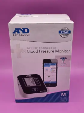A&d Medical Ua-1651ble A&d Deluxe Connected Blood Pressure Nib Bluetooth Digital Monitor