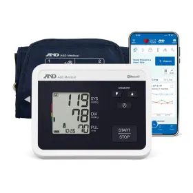 Ua-770ble A&d Medical Multi-user Bluetooth Blood Pressure Monitor For Home Use - Wide R