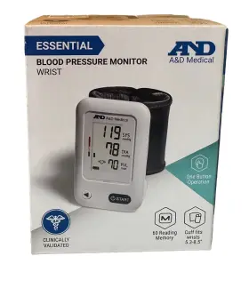 Ub-525 A&d Medical Lifesource Digital Wrist Blood Pressure Monitor - Used 2 Times