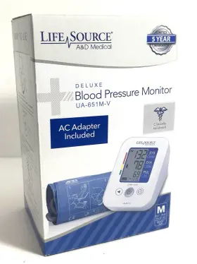Ua-651m-v A & D A&d Blood Pressure Monitor Upper Arm Slimfit Cuff 9 Inch -14.6 New In Box