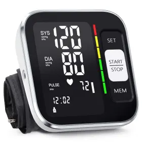 Abesee 739722975784 Blood Pressure Monitor Upper Arm Digital Machine For Home Use With Voice Back