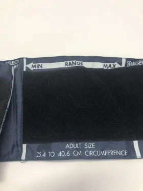 1993-adc Adc American Diagnostic Corp. 1993 Blood Pressure Cuff Adult Size #3