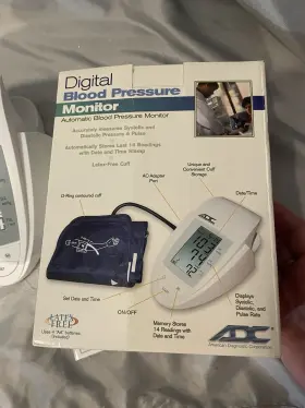 6013 Adc Advantage Digital Blood Pressure Monitor Series Large Adult Cuff #2