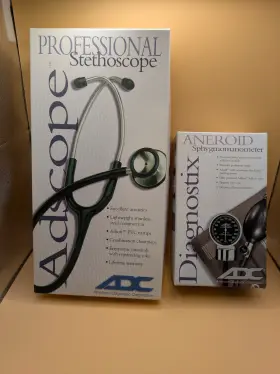 603bk Adc Sphygmomanometer And Stethoscope - Combo Blood Pressure Kit