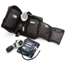 3-cuff Adc 634782070717 Diagnostix Multikuf 731 Emt Kit Professional Palm Aneroid Sphygmo