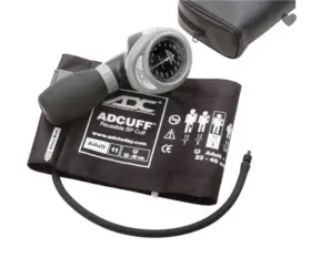 703-11ag Adc American Diagnostic Palm Aneroid Sphygmomanometer Adult Gray