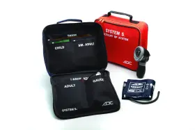 740-mcc Adc Multikuf 740 5-cuff Emt Kit With 804 Portable Palm 5 Cuff Multi