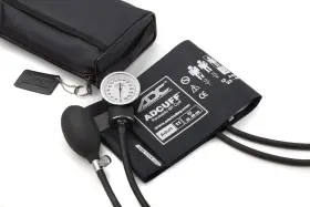 768-11abk Adc Prosphyg 768 Professional Pocket Aneroid Sphygmomanometer With Adcuff Nyl