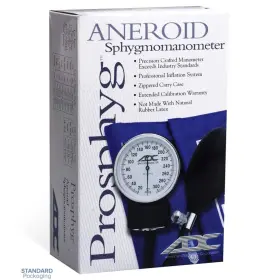 776xz Adc Adult Blood Pressure Arm Cuff 2-tube Reusable Aneroid Sphygmomanometer Unit