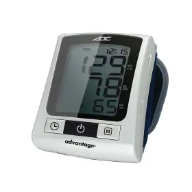 Ame6015n Adc Advantage Basic Wrist Digital Bp Monitor 2 Inch Aaa Batteries 5-year Warranty