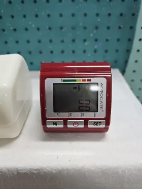 Ft-b05w Advocate 407-fg Wrist Blood Pressure Monitor With Case Tested Works #2