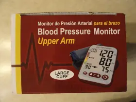4332441484 Advocate Blood Pressure Monitor Model Spbp-04 Large Cuff For Arm New Open Box #3
