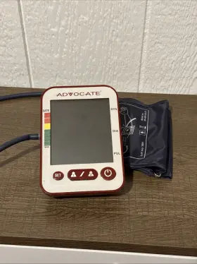 Advocate 695924492859 Upper Arm Blood Pressure Monitor With Adult Standard Cuff