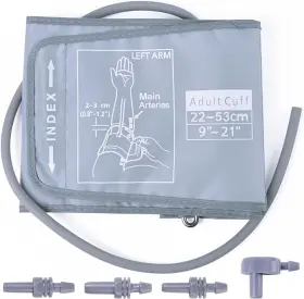 Cr009-r-pu-005 Aile Extra Large Blood Pressure Cuff Universal 9-20.5 Inch Xl - Scratch And Dent