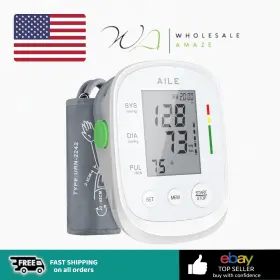 Ex9198391 Aile Blood Pressure Monitor Machine Upper Arm Large Cuff 8.7 Inch -16.5