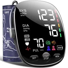 Fc-bp131 Aile Blood Pressure Monitor Machine - Large Cuff And Display Scratch Dent