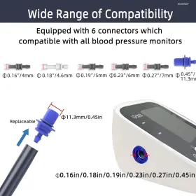 Bd42 Alcarefam Large Blood Pressure Cuff 8.7 Inch -16.5 22-42cm Bp Compatible With #2