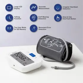 Alcedo 856471007075 Monitor For Home Use Automatic Digital Bp Machine With Large Cuff Upper #3