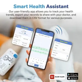 Alcedo 856471007532 Bluetooth Blood Pressure Monitor For Home Use Accurate Upper Arm Smart Bp Ma #2
