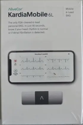 Ac-019-nua-a Alivecor 9396 Kardiamobile 6l Personal Ekg Heart Monitor
