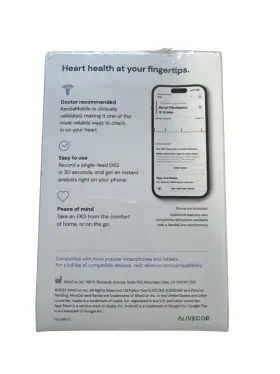 Lbl-0015.01 Alivecor Kardiamobile Personal Ekg Device With 6-month Kardiacare Membership Fd #2