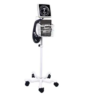 American Diagnostic Corporation 725m-11abk Adc Diagnostix 752m Aneroid Sphygmomanometer Mobile Stand Bp Monitor Adult