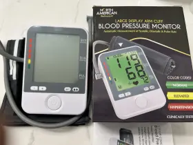 Jb7662 American Health North Wellness Color-coded Blood Pressure Monitor