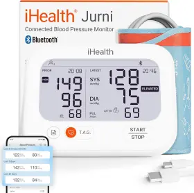 Andon Health Co. Ltd. Bp-300cl Jurni Smart Blood Pressure Monitor For Home Use Rechargeable And High-contrast Du
