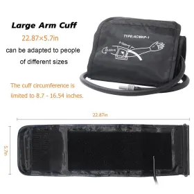 Angel Wish 975763181584 Blood-pressure Monitor-automatic Home-use Cuff-machine - Lcd Display Voice Br #2