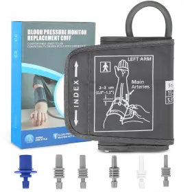 Scuff5995 Aqeso 5.9 Inch -9.5 Small Blood Pressure Cuff Arm - Bp Replacement For Individuals