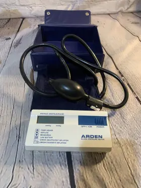 7052-31 Arden Digital Blood Pressure Meter With Storage Box Made In Japan