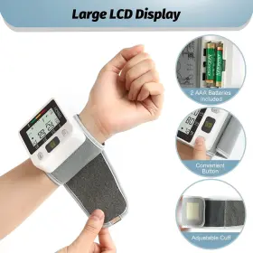 Bsx312 Arsimai Wrist Accurate Automatic High Blood Pressure Monitors Portable Lcd Screen Irr #3