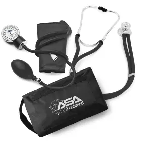Asa Techmed 810088741371 Dual Head Sprague Stethoscope And Sphygmomanometer Manual Blood P