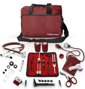 Asa01296 Asa Techmed Nurse Essentials Work Starter Kit Stethoscope Blood Pressure Monitor 18 Pieces