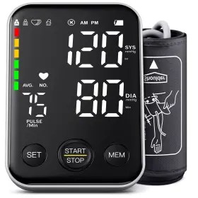 Astart 739722469634 Blood Pressure Monitor Upper Arm Monitors For Home Use With 2x