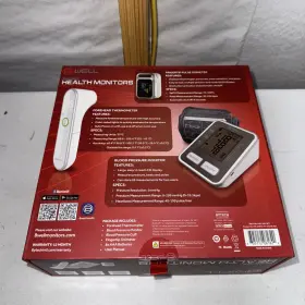 B Well 805112081820 New Health Monitors 3pc Kit Oximeter/thermometer/blood Pressure Bluetooth #3