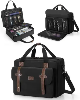 Bafaso Bs05301 Large Capacity Barber Carrying Case Briefcase For Clippers And