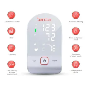 Banclar 691835325255 Upper Arm Monitor - Digital Bp Machine With Adjustable Automatic Inflating #2