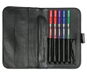 12-1740 Baseline 714905075543 Fold-top Monofilament Hand Set Of 5 With Case
