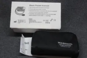 1050nl Baum Pocket Aneroid - Sphygmomanometer Cuff And Bulb In Case New