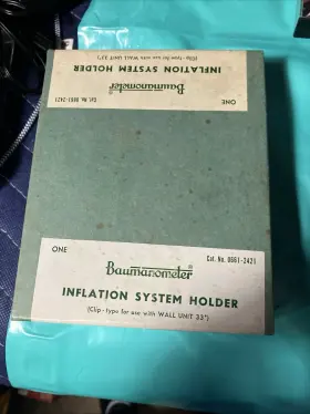 0661-2421 Baumanometer Cuff Clips New In Box Sealed