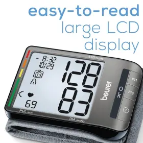 Bc81 Beurer 852547004641 Wrist Monitor Xl Display Arrhythmia Detection 120 Memory Sets C #2